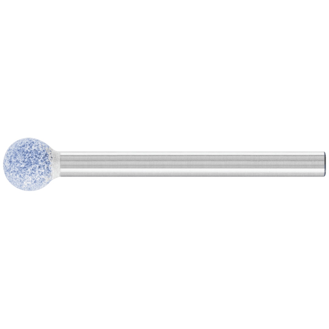 PFERD TOOLS TOUGH Schleifstift Kugel Ø 6x6 mm Schaft-Ø 3 mm CO100 für schwer zerspanbare Werkstoffe