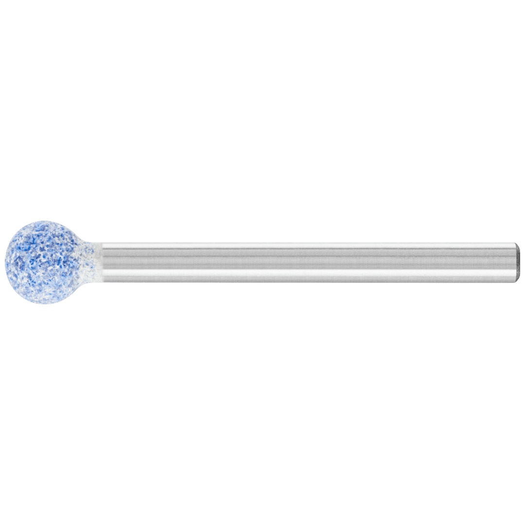 PFERD TOOLS TOUGH Schleifstift Kugel Ø 6x6 mm Schaft-Ø 3 mm CO60 für schwer zerspanbare Werkstoffe