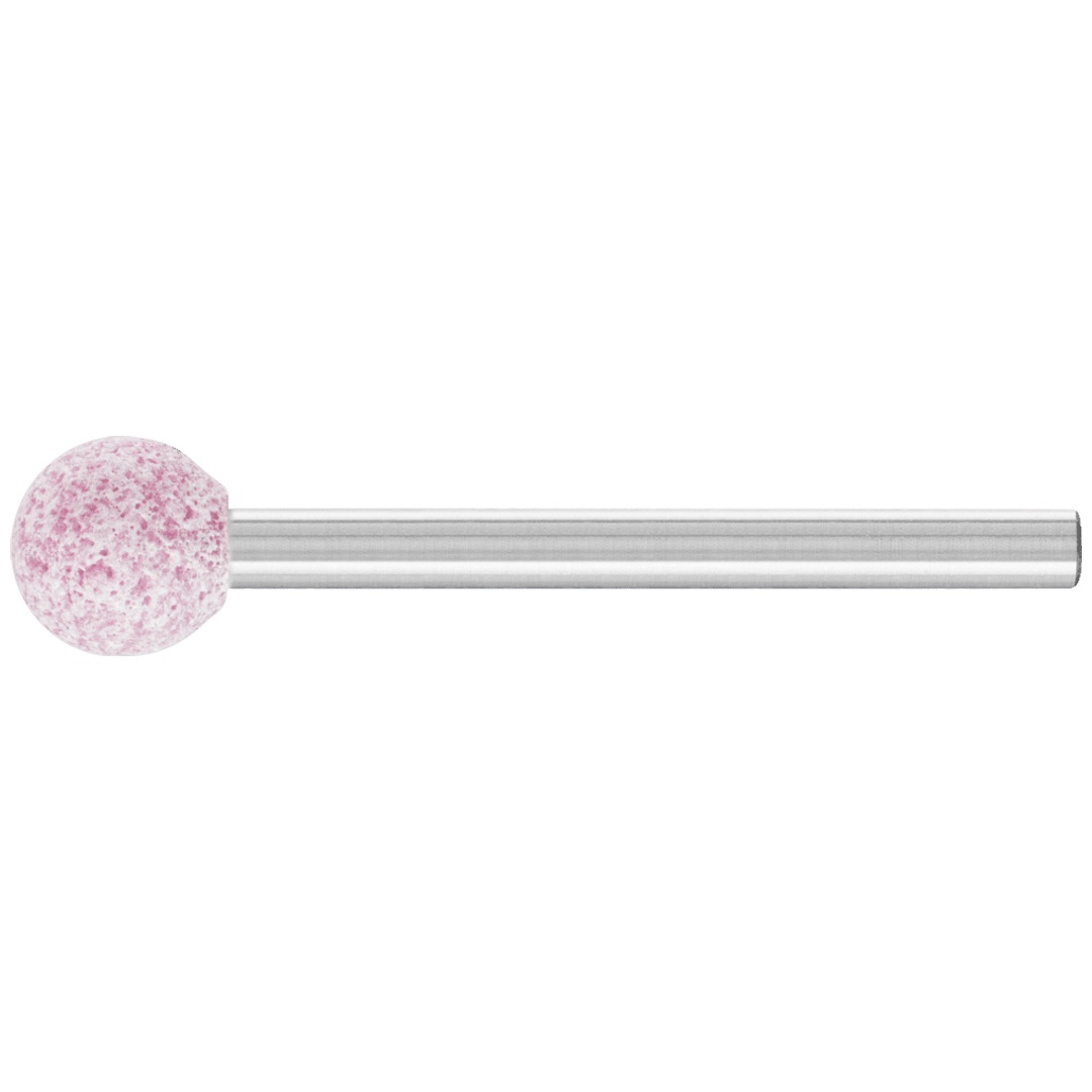 PFERD TOOLS STEEL EDGE Schleifstift Kugel Ø 8x8 mm Schaft-Ø 3 mm A46 für Stahl- und Stahlguss
