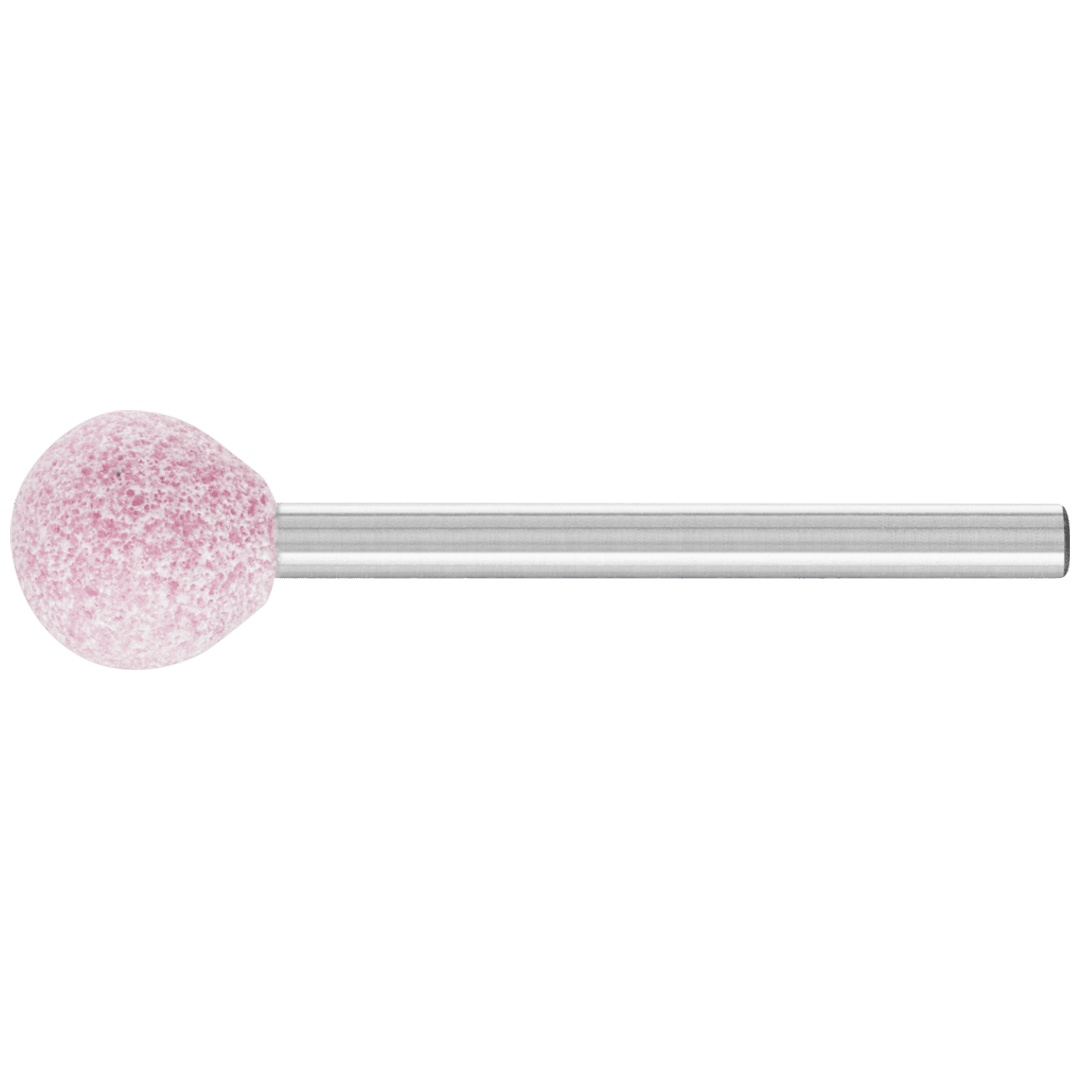 PFERD TOOLS STEEL EDGE Schleifstift Kugel Ø 10x10mm Schaft-Ø 3 mm A80 für Stahl- und Stahlguss