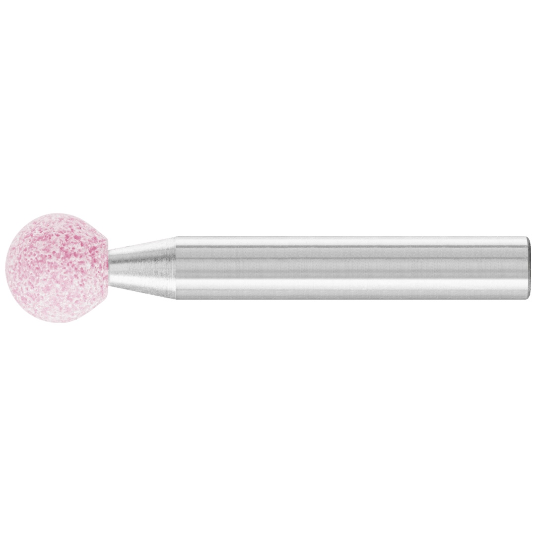 PFERD TOOLS STEEL EDGE Schleifstift Kugel Ø 10x10mm Schaft-Ø 6 mm A46 für Stahl- und Stahlguss