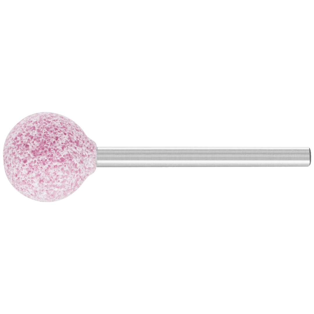 PFERD TOOLS STEEL EDGE Schleifstift Kugel Ø 13x13 mm Schaft-Ø 3 mm A46 für Stahl- und Stahlguss