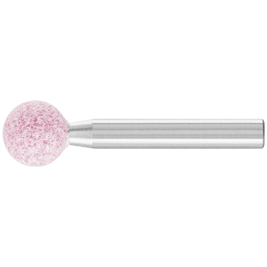 PFERD TOOLS STEEL EDGE Schleifstift Kugel Ø 13x13 mm Schaft-Ø 6 mm A46 für Stahl- und Stahlguss