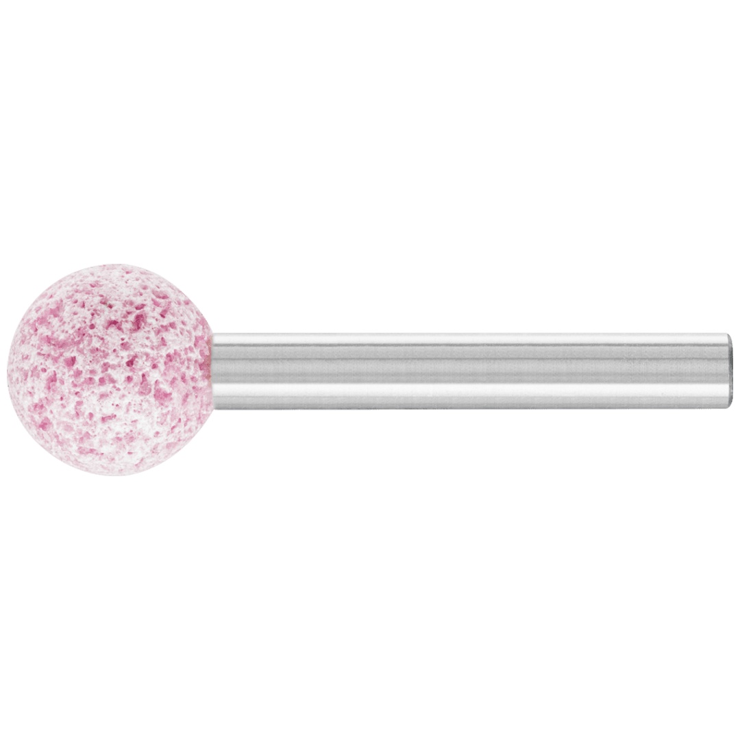 PFERD TOOLS STEEL EDGE Schleifstift Kugel Ø 16x16 mm Schaft-Ø 6 mm A30 für Stahl- und Stahlguss
