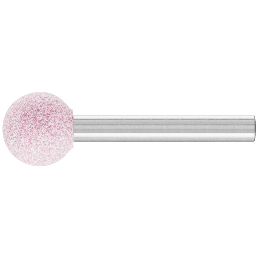 PFERD TOOLS STEEL EDGE Schleifstift Kugel Ø 16x16 mm Schaft-Ø 6 mm A60 für Stahl- und Stahlguss