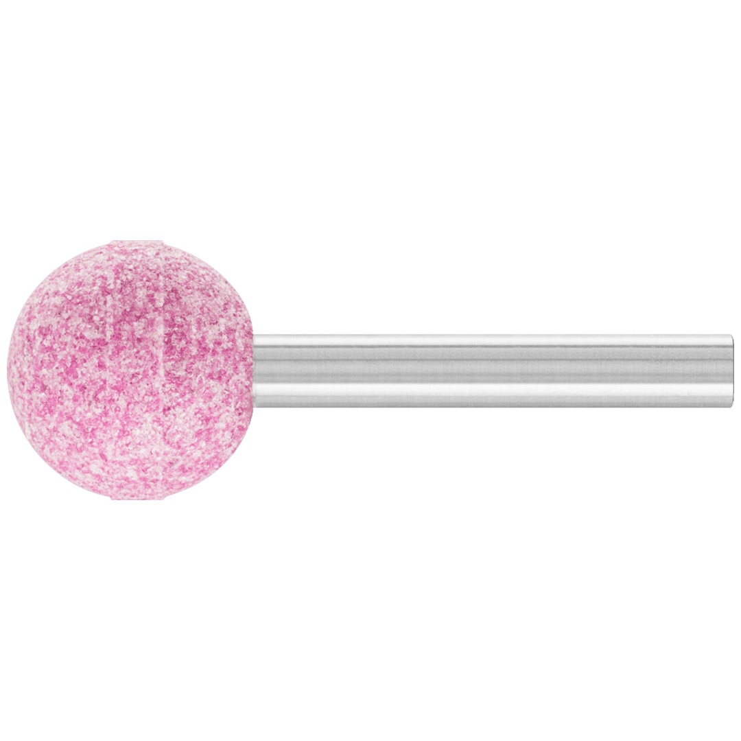 PFERD TOOLS STEEL Schleifstift Kugel Ø 20x20mm Schaft-Ø 6 mm A60 für Stahl- und Stahlguss