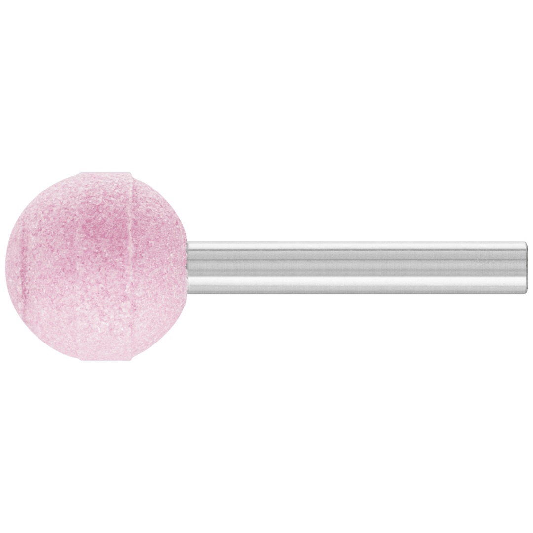 PFERD TOOLS STEEL EDGE Schleifstift Kugel Ø 20x20mm Schaft-Ø 6 mm A60 für Stahl- und Stahlguss