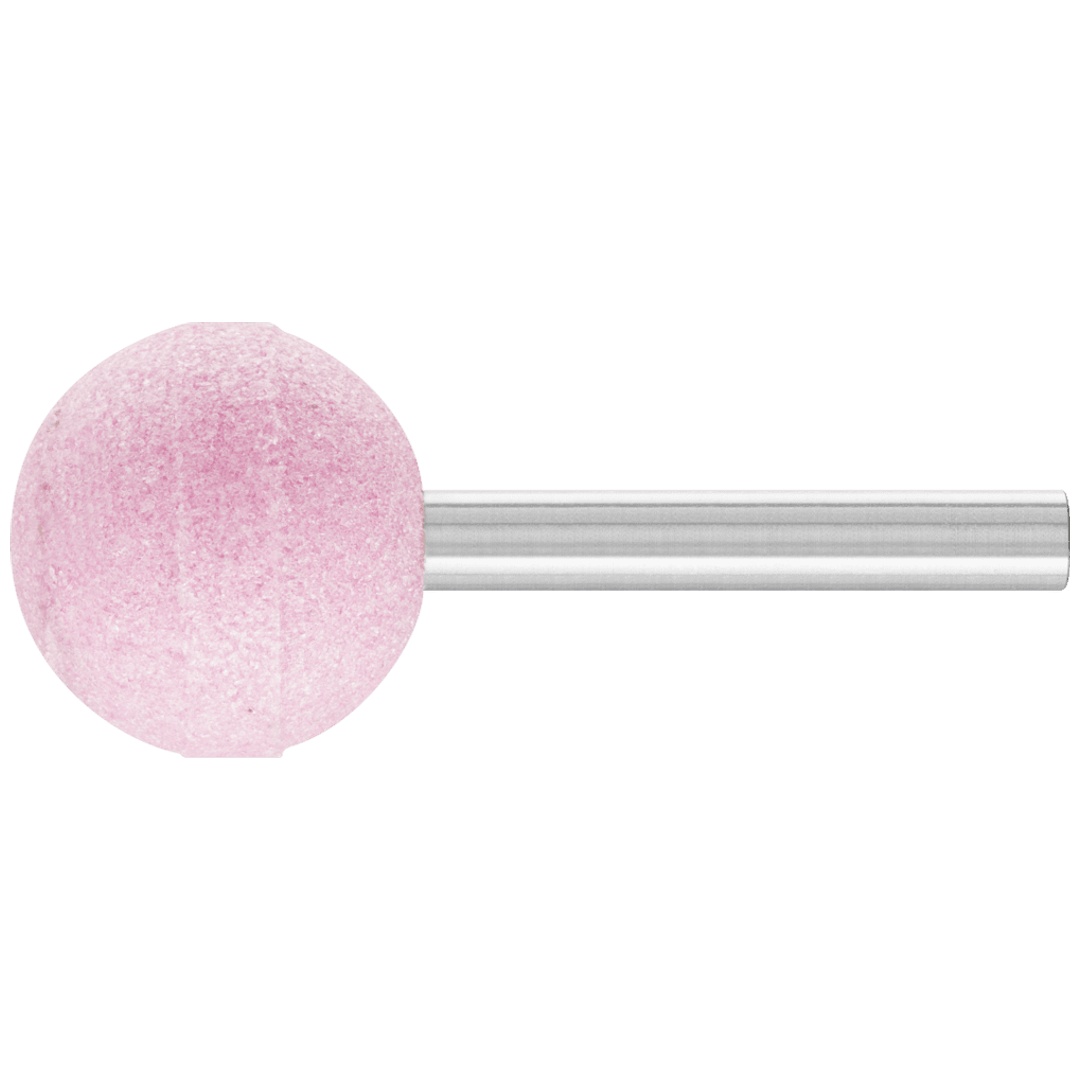 PFERD TOOLS STEEL EDGE Schleifstift Kugel Ø 25x25 mm Schaft-Ø 6 mm A60 für Stahl- und Stahlguss