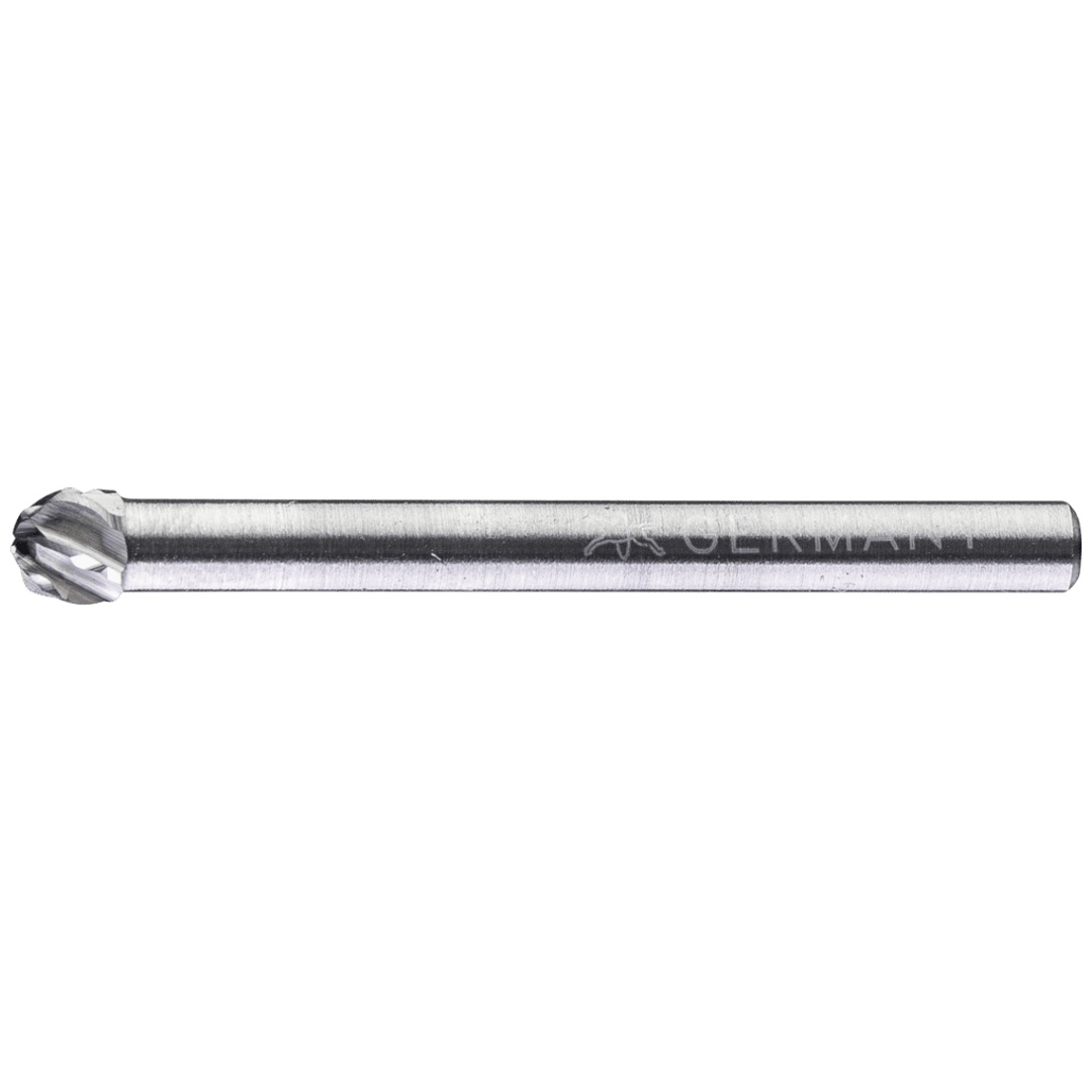 PFERD TOOLS Hartmetall Hochleistungsfrässtift ALLROUND Kugel KUD Ø04x03 mm Schaft-Ø 3 mm universal grob