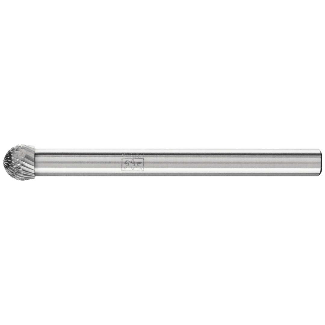 PFERD TOOLS Hartmetall Hochleistungsfrässtift MICRO Kugel KUD Ø 04x03 mm Schaft-Ø 3 mm Feinbearbeitung
