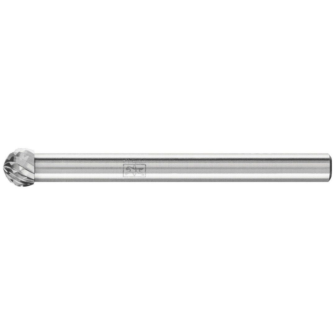 PFERD TOOLS Hartmetall Frässtift Kugel KUD Ø 04x03 mm Schaft-Ø 3 mm Z4 universal mittel fein