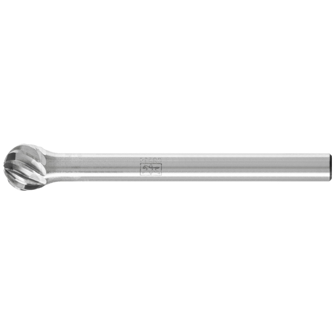 PFERD TOOLS Hartmetall Hochleistungsfrässtift INOX Kugel KUD Ø 05x04 mm Schaft-Ø 3 mm für Edelstahl