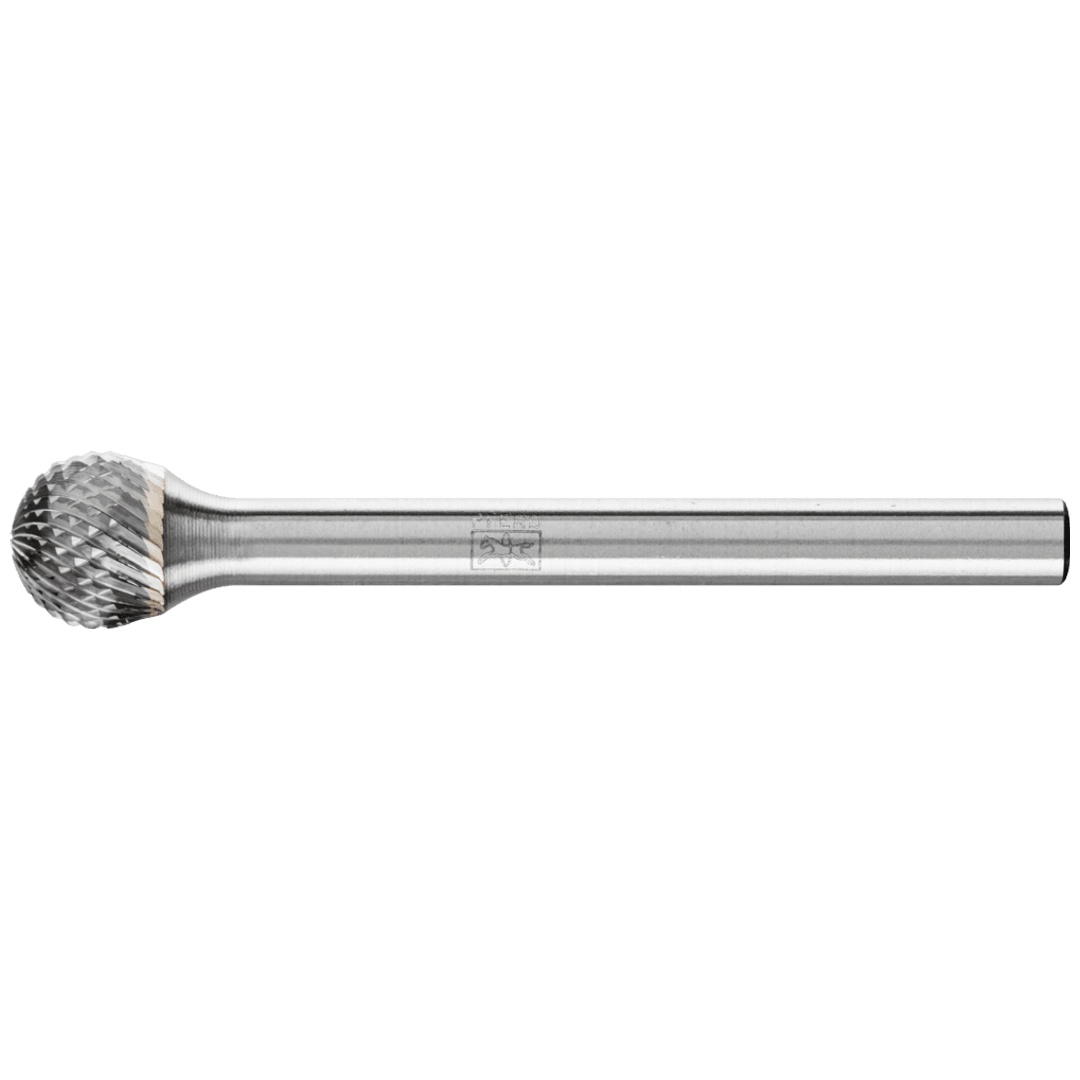 PFERD TOOLS Hartmetall Hochleistungsfrässtift MICRO Kugel KUD Ø 06x05 mm Schaft-Ø 3 mm Feinbearbeitung