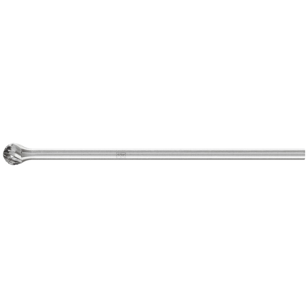 PFERD TOOLS Hartmetall Frässtift Kugel KUD Ø 06x05 mm Schaft-Ø 3x75 mm Z3P universal mittel kreuzverzahnt