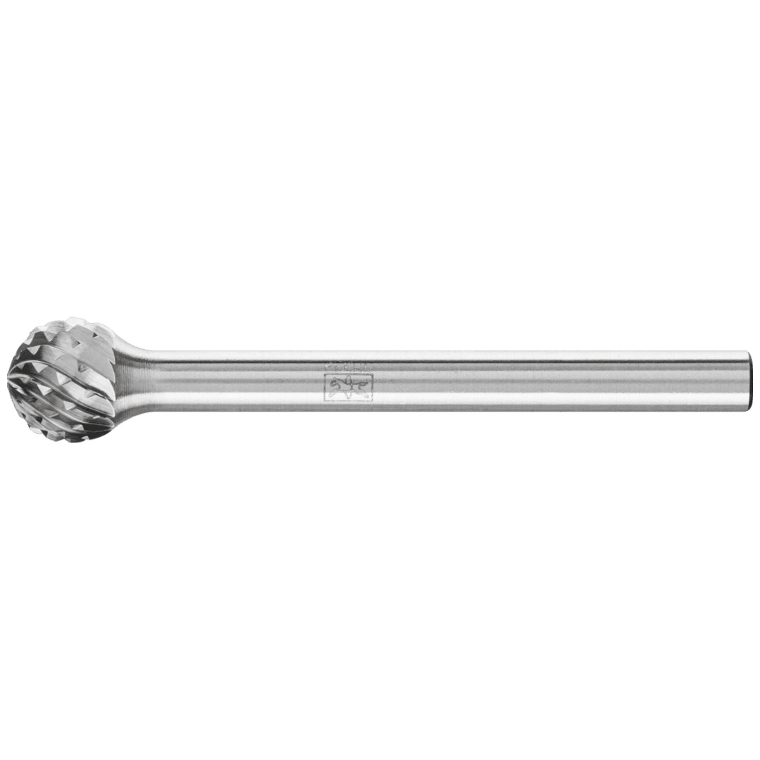 PFERD TOOLS Hartmetall Frässtift Kugel KUD Ø 06x05 mm Schaft-Ø 3 mm Z4 universal mittel fein