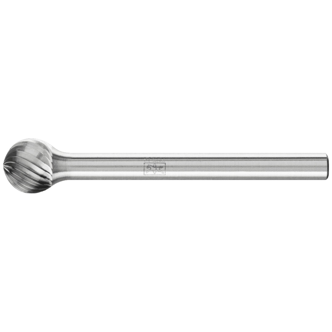 PFERD TOOLS Hartmetall Frässtift Kugel KUD Ø 06x05 mm Schaft-Ø 3 mm Z5 universal fein