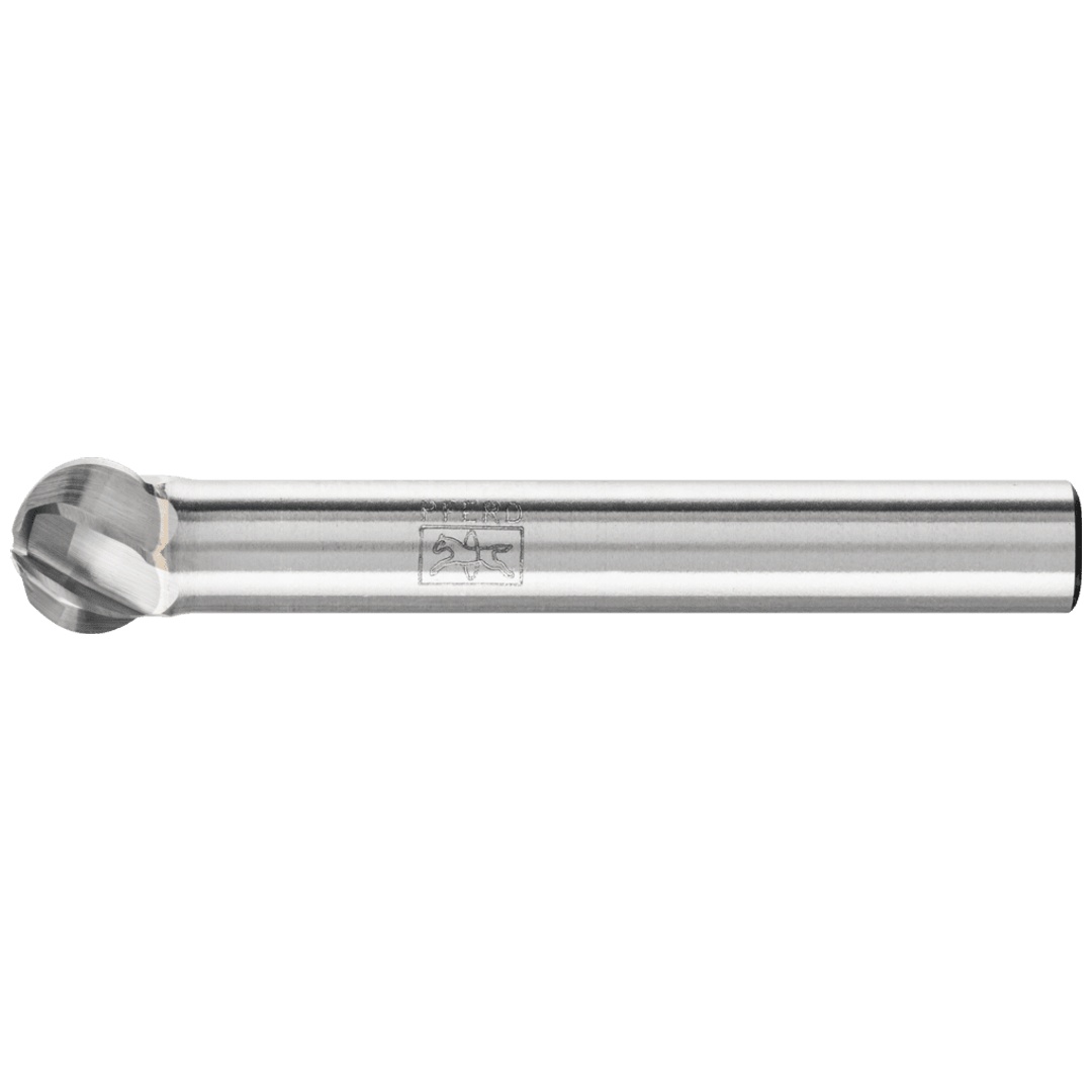 PFERD TOOLS Hartmetall Hochleistungsfrässtift ALU Kugel KUD Ø 08x07mm Schaft-Ø 6mm für Alu/NE Metalle