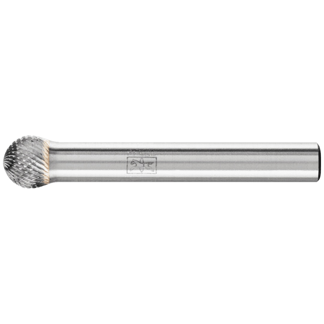 PFERD TOOLS Hartmetall Hochleistungsfrässtift MICRO Kugel KUD Ø 08x07 mm Schaft-Ø 6 mm Feinbearbeitung