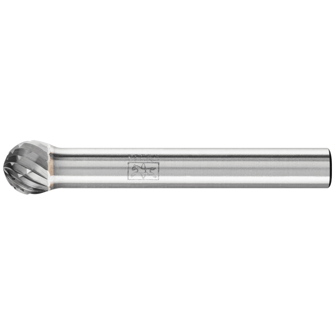 PFERD TOOLS Hartmetall Frässtift Kugel KUD Ø 08x20mm Schaft-Ø 6 mm Z3P universal mittel kreuzverzahnt