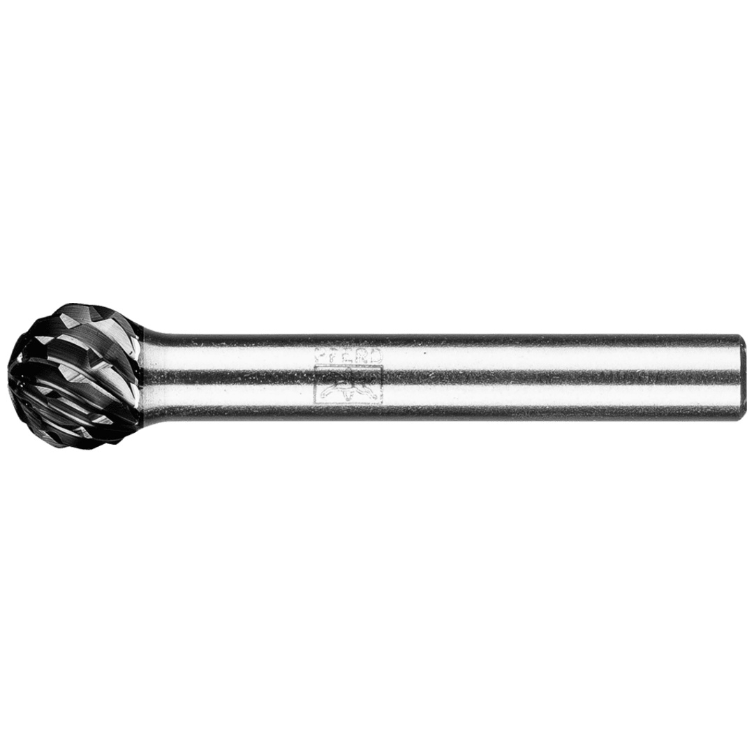 PFERD TOOLS Hartmetall Hochleistungsfrässtift ALLROUND Kugel KUD Ø 10x09 mm Schaft-Ø 6 mm HICOAT universal