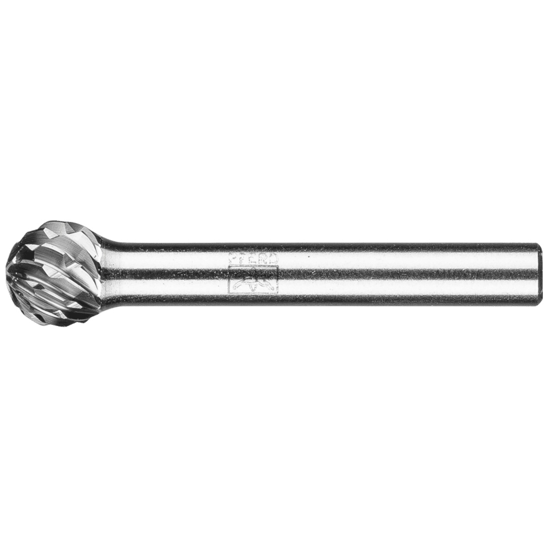 PFERD TOOLS Hartmetall Hochleistungsfrässtift ALLROUND Kugel KUD Ø 10x09 mm Schaft-Ø 6 mm universal grob