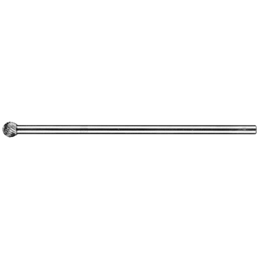 PFERD TOOLS Hartmetall Frässtift Kugel KUD Ø 10x09 mm Schaft-Ø 6x150mm Z3P universal mittel kreuzverzahnt