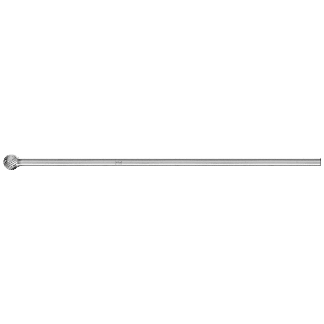 PFERD TOOLS Hartmetall Frässtift Kugel KUD Ø 12x10mm Schaft-Ø 6x150mm Z3P universal mittel kreuzverzahnt