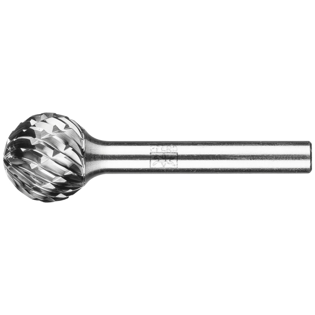 PFERD TOOLS Hartmetall Hochleistungsfrässtift ALLROUND Kugel KUD Ø 16x14 mm Schaft-Ø 6 mm universal grob