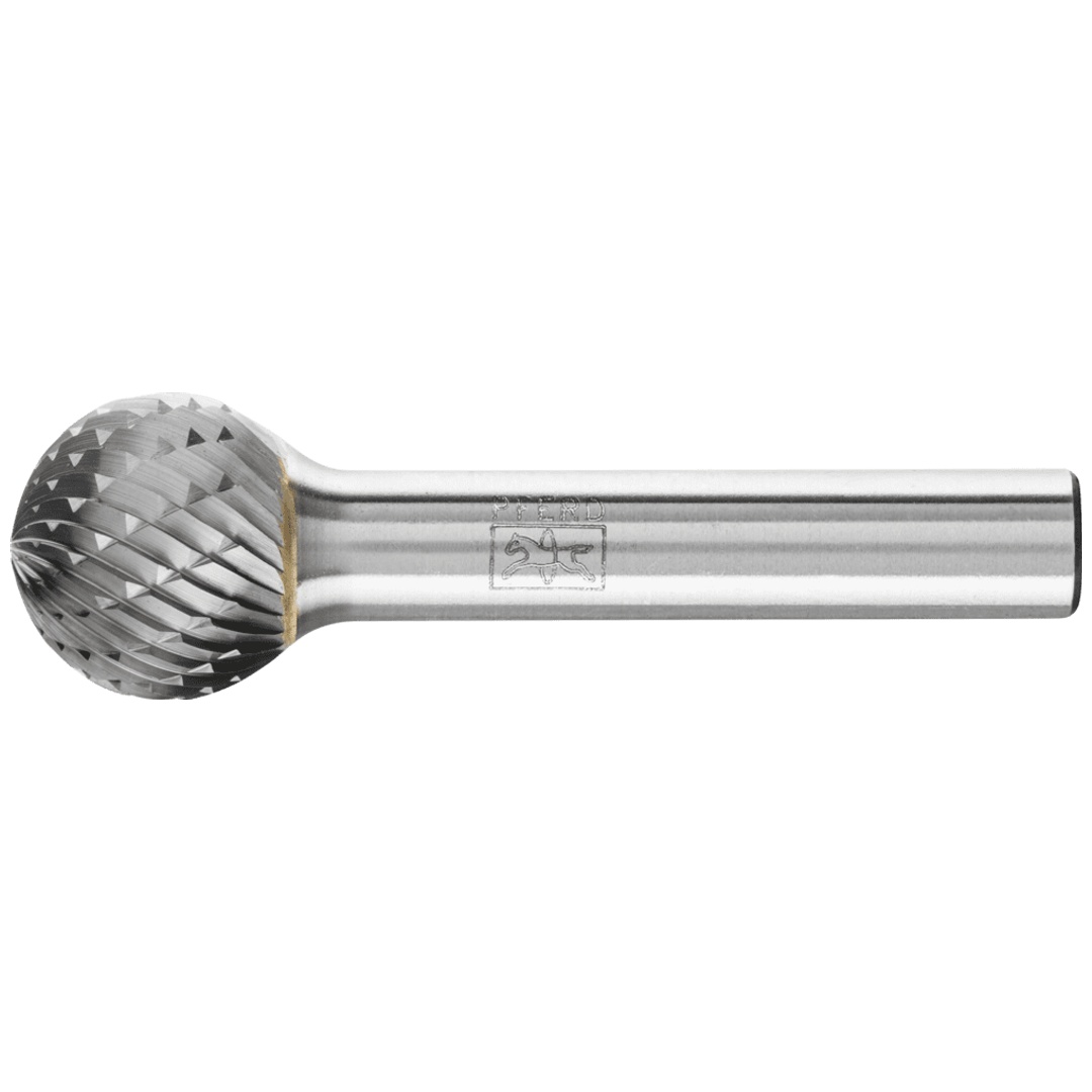 PFERD TOOLS Hartmetall Frässtift Kugel KUD Ø 16x14 mm Schaft-Ø 8 mm Z3P universal mittel kreuzverzahnt
