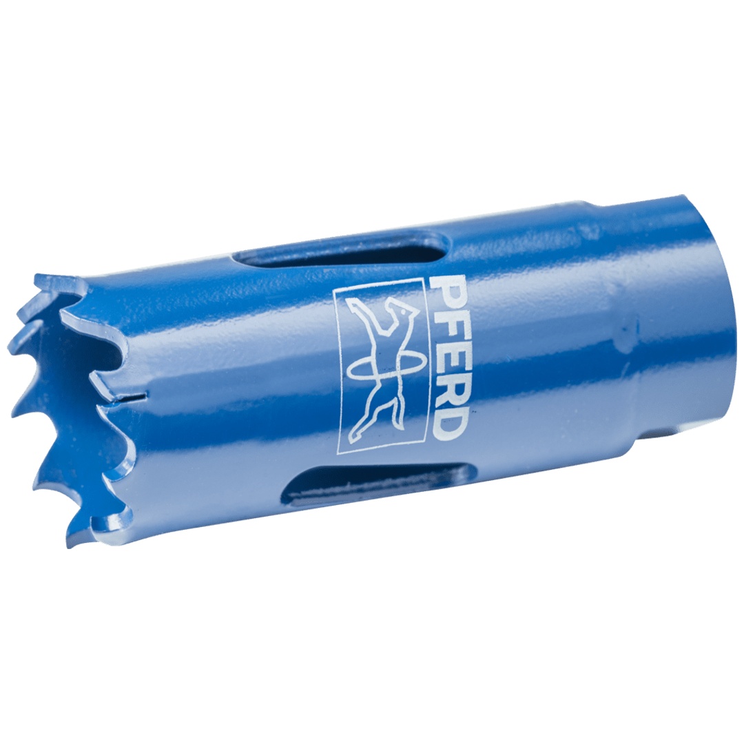 PFERD TOOLS Bi-Metall Lochsäge Co8/M42 Ø 20mm Schnitttiefe 36 mm für Stahl, Edelstahl, Blech, Holz
