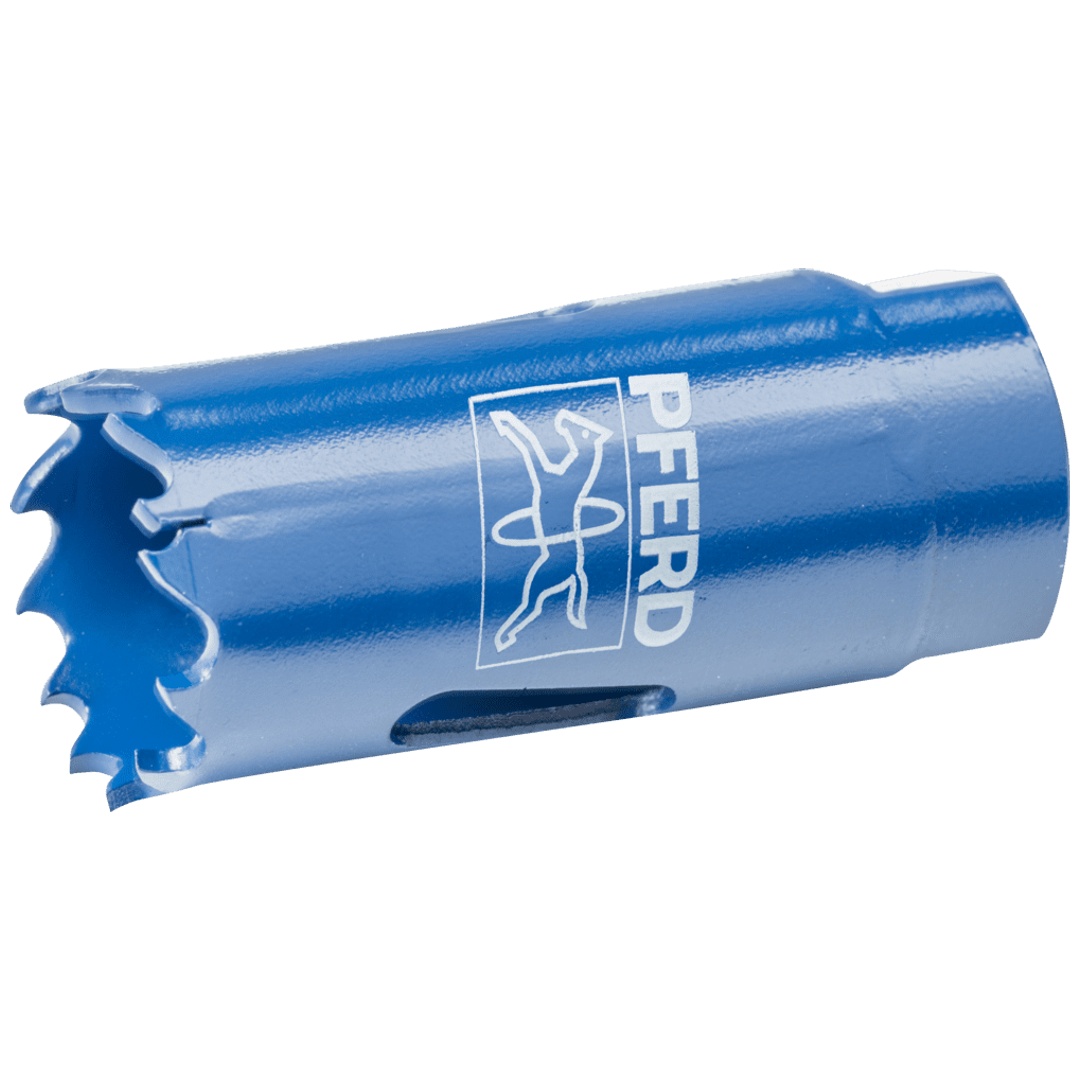 PFERD TOOLS Bi-Metall Lochsäge Co8/M42 Ø 22 mm Schnitttiefe 36 mm für Stahl, Edelstahl, Blech, Holz