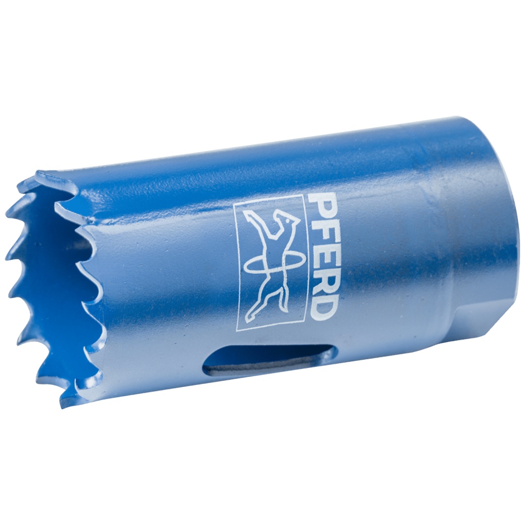PFERD TOOLS Bi-Metall Lochsäge Co8/M42 Ø 25 mm Schnitttiefe 36 mm für Stahl, Edelstahl, Blech, Holz