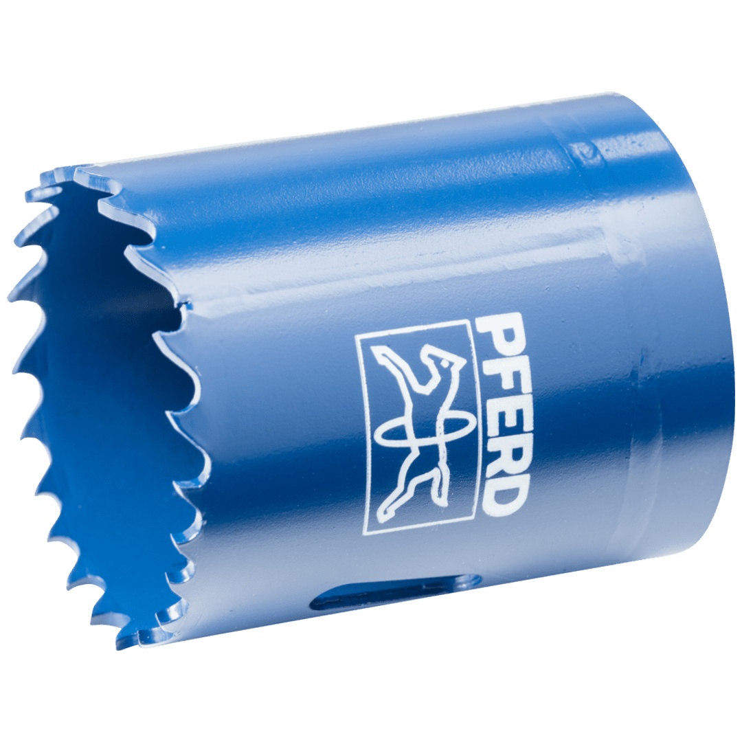 PFERD TOOLS Bi-Metall Lochsäge Co8/M42 Ø 41 mm Schnitttiefe 36 mm für Stahl, Edelstahl, Blech, Holz