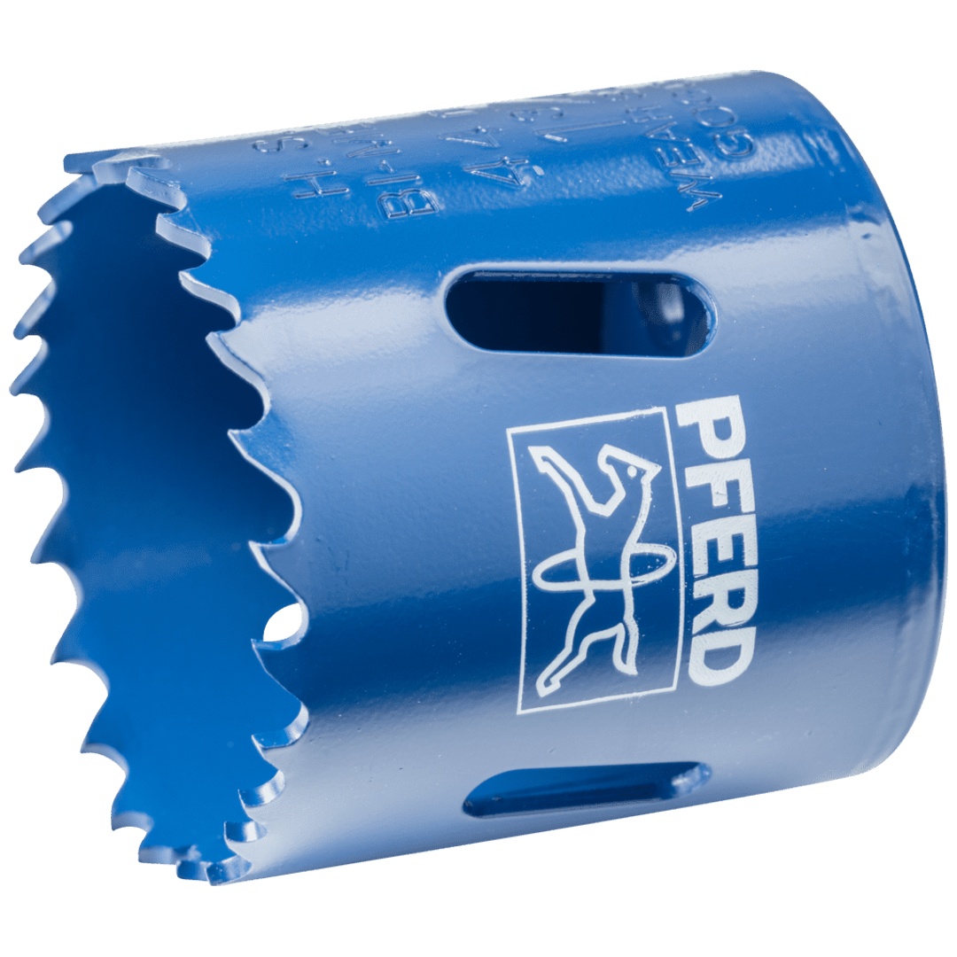 PFERD TOOLS Bi-Metall Lochsäge Co8/M42 Ø 44 mm Schnitttiefe 31 mm für Stahl, Edelstahl, Blech, Holz