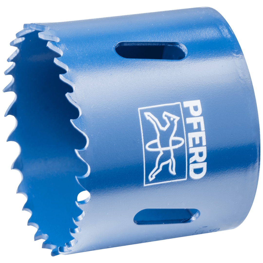 PFERD TOOLS Bi-Metall Lochsäge Co8/M42 Ø 52 mm Schnitttiefe 31 mm für Stahl, Edelstahl, Blech, Holz