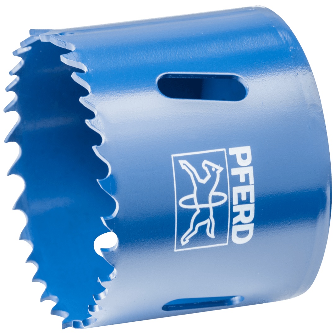 PFERD TOOLS Bi-Metall Lochsäge Co8/M42 Ø 54 mm Schnitttiefe 31 mm für Stahl, Edelstahl, Blech, Holz