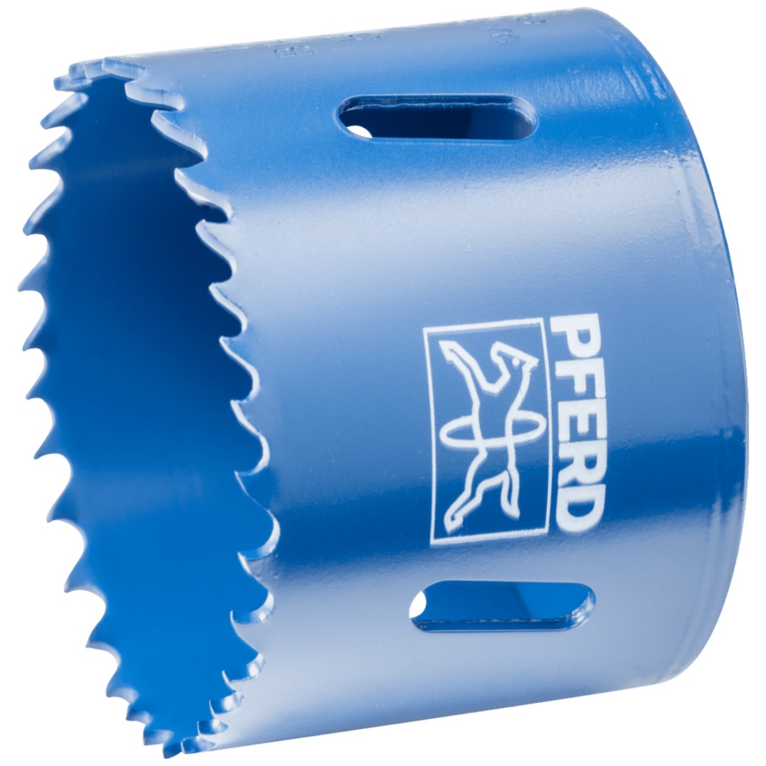 PFERD TOOLS Bi-Metall Lochsäge Co8/M42 Ø 57 mm Schnitttiefe 31 mm für Stahl, Edelstahl, Blech, Holz