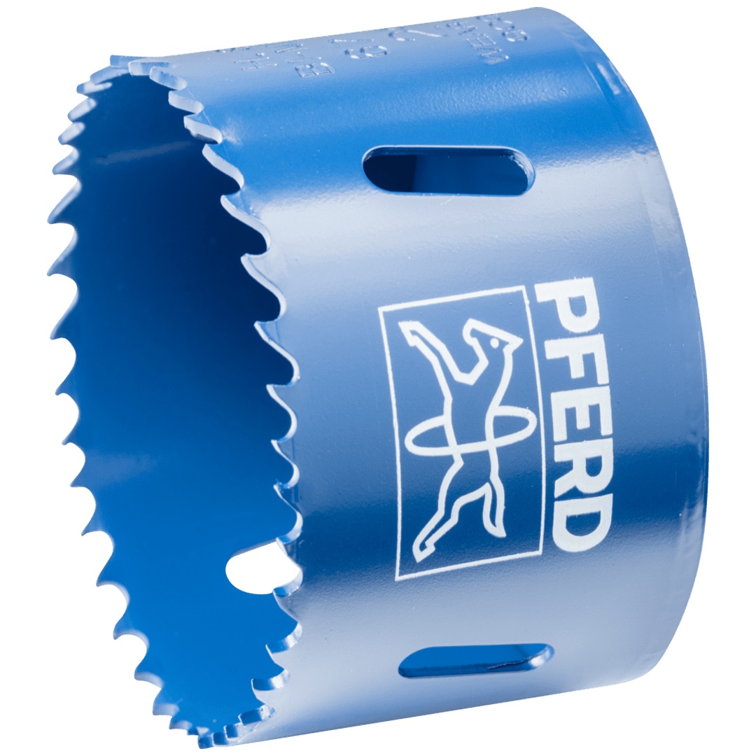 PFERD TOOLS Bi-Metall Lochsäge Co8/M42 Ø 67 mm Schnitttiefe 31 mm für Stahl, Edelstahl, Blech, Holz