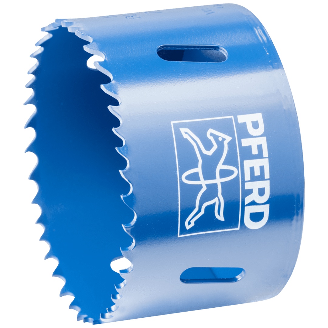 PFERD TOOLS Bi-Metall Lochsäge Co8/M42 Ø 70mm Schnitttiefe 31 mm für Stahl, Edelstahl, Blech, Holz