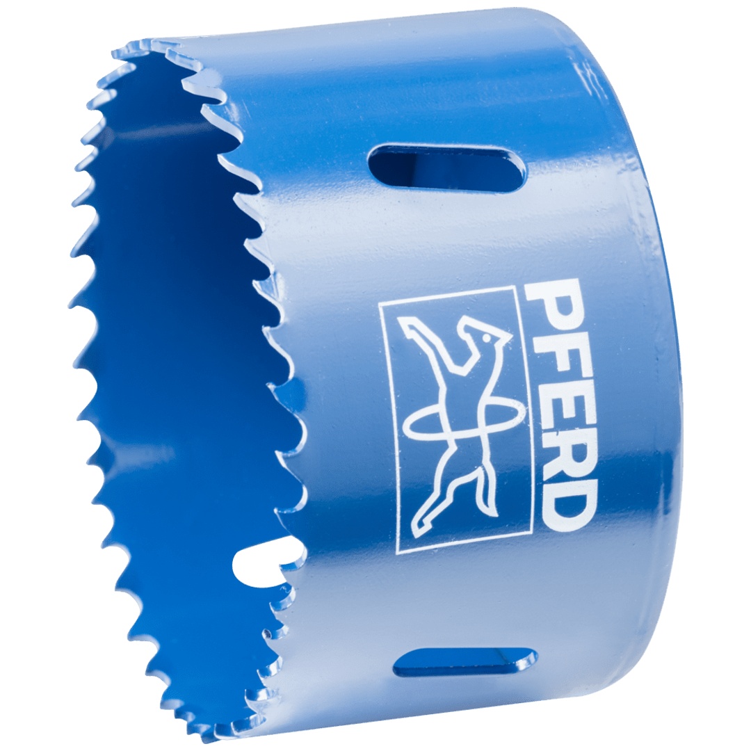 PFERD TOOLS Bi-Metall Lochsäge Co8/M42 Ø 73 mm Schnitttiefe 31 mm für Stahl, Edelstahl, Blech, Holz