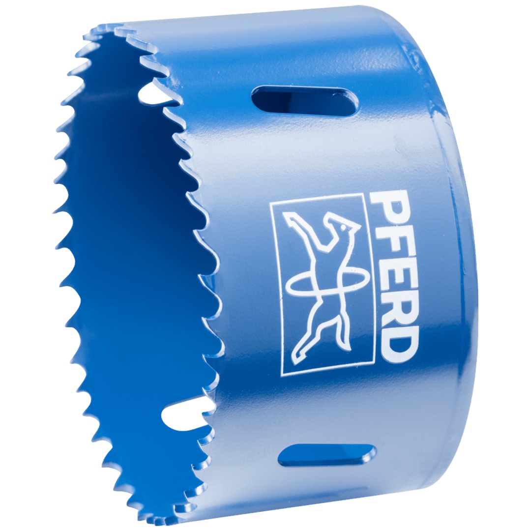 PFERD TOOLS Bi-Metall Lochsäge Co8/M42 Ø 76 mm Schnitttiefe 31 mm für Stahl, Edelstahl, Blech, Holz