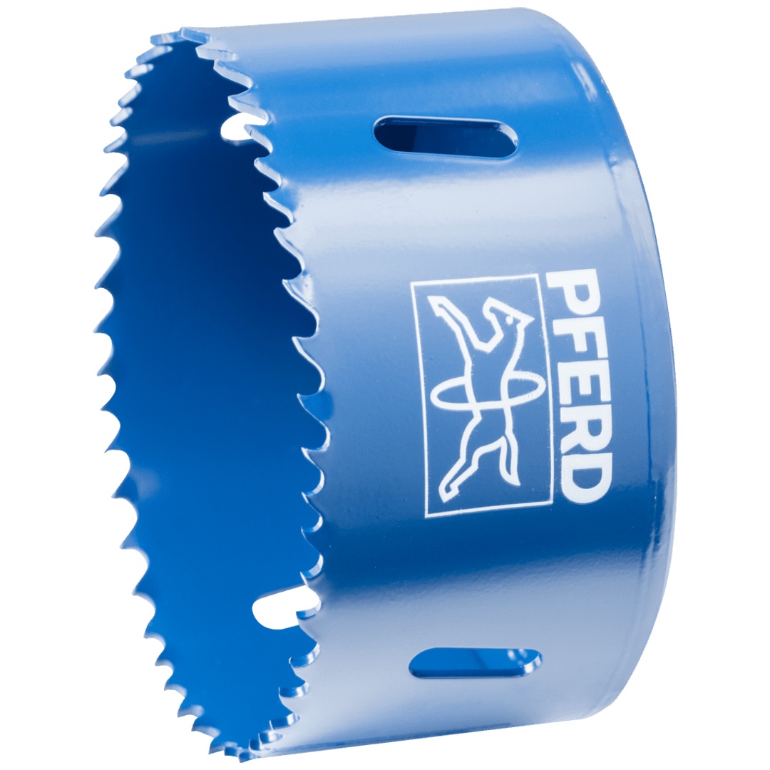PFERD TOOLS Bi-Metall Lochsäge Co8/M42 Ø 83 mm Schnitttiefe 31 mm für Stahl, Edelstahl, Blech, Holz