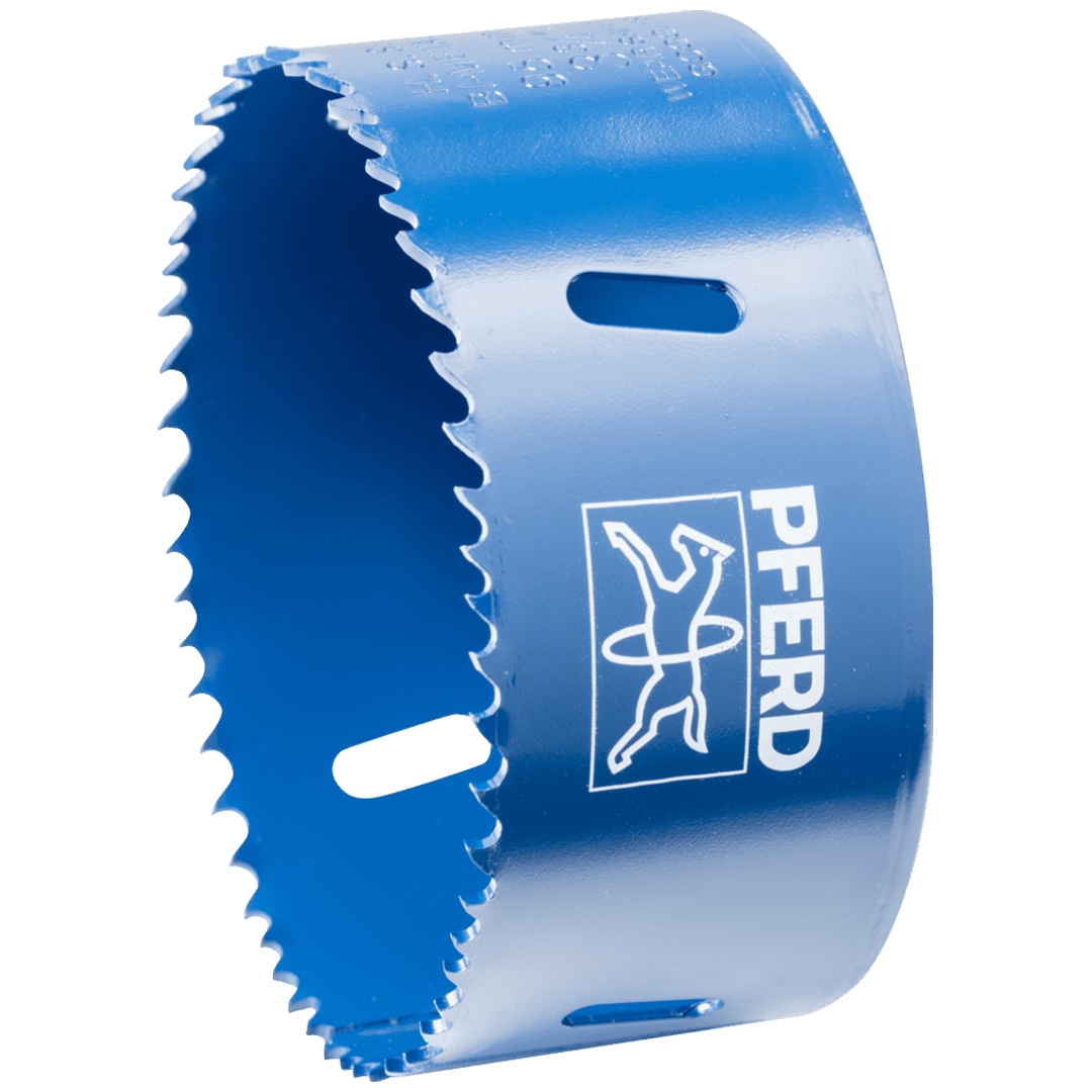 PFERD TOOLS Bi-Metall Lochsäge Co8/M42 Ø 95 mm Schnitttiefe 31 mm für Stahl, Edelstahl, Blech, Holz