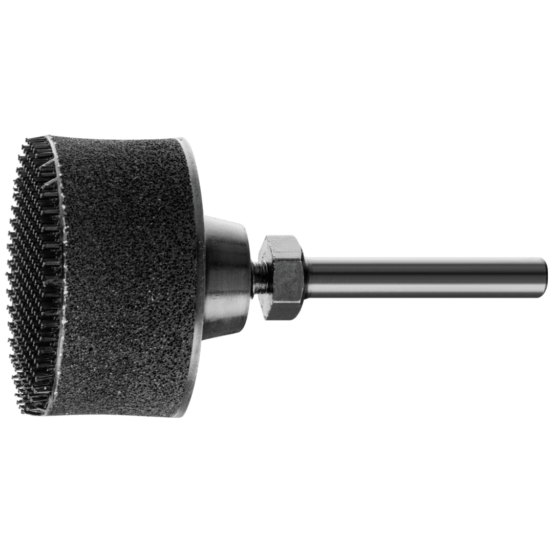 PFERD TOOLS POLINOX Halter für Vlies Marmorierronden Kletthaftend Ø 40mm Schaft-Ø 6 mm