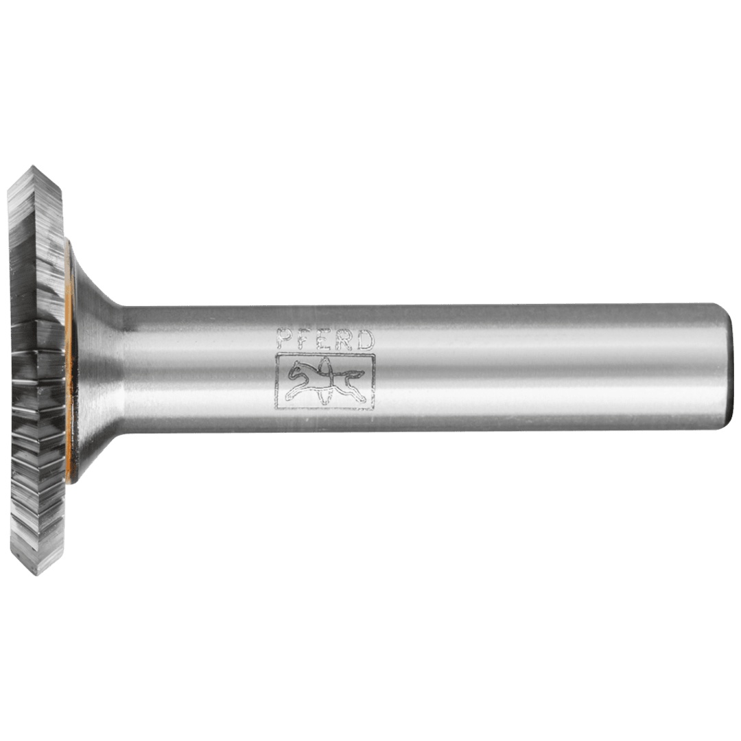 PFERD TOOLS Hartmetall Frässtift Scheibenform N Ø 25x03 mm Schaft-Ø 8 mm Z3 universal mittel