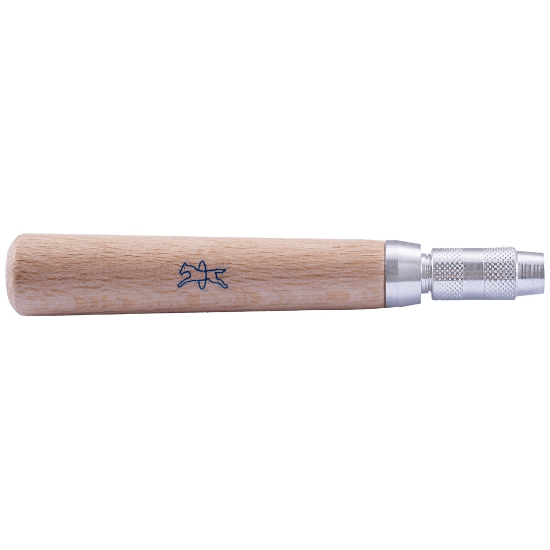 PFERD TOOLS Nadelfeilenhalter Typ NFH 212 Schnellspannheft aus Holz 92 mm für Nadelfeilen-Ø 3-4,5 mm (10)