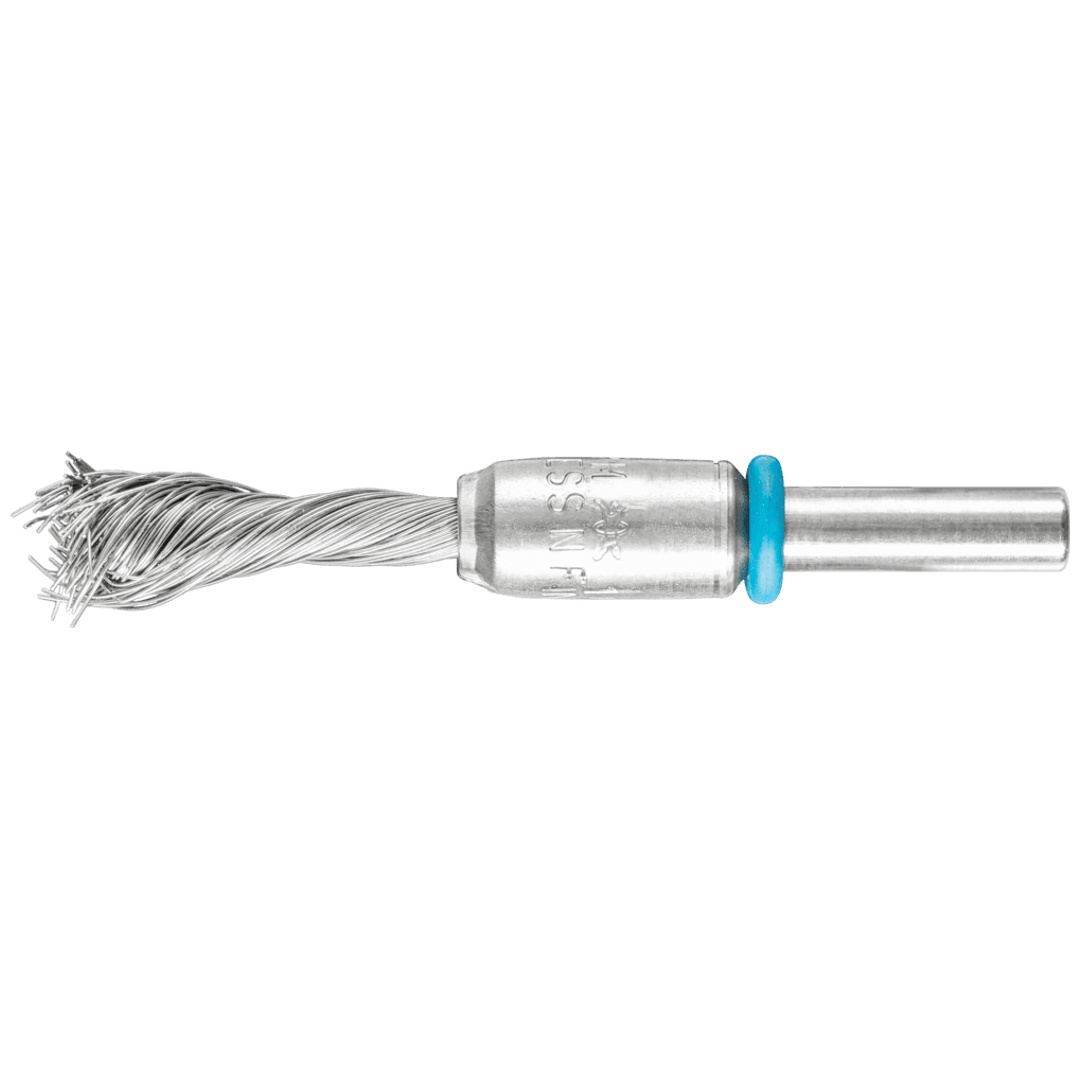 PFERD TOOLS SINGLETWIST INOX-TOTAL Pinselbürste gezopft PBGSIT Ø10mm Schaft-Ø6 mm Edelstahl-Draht-Ø0,20
