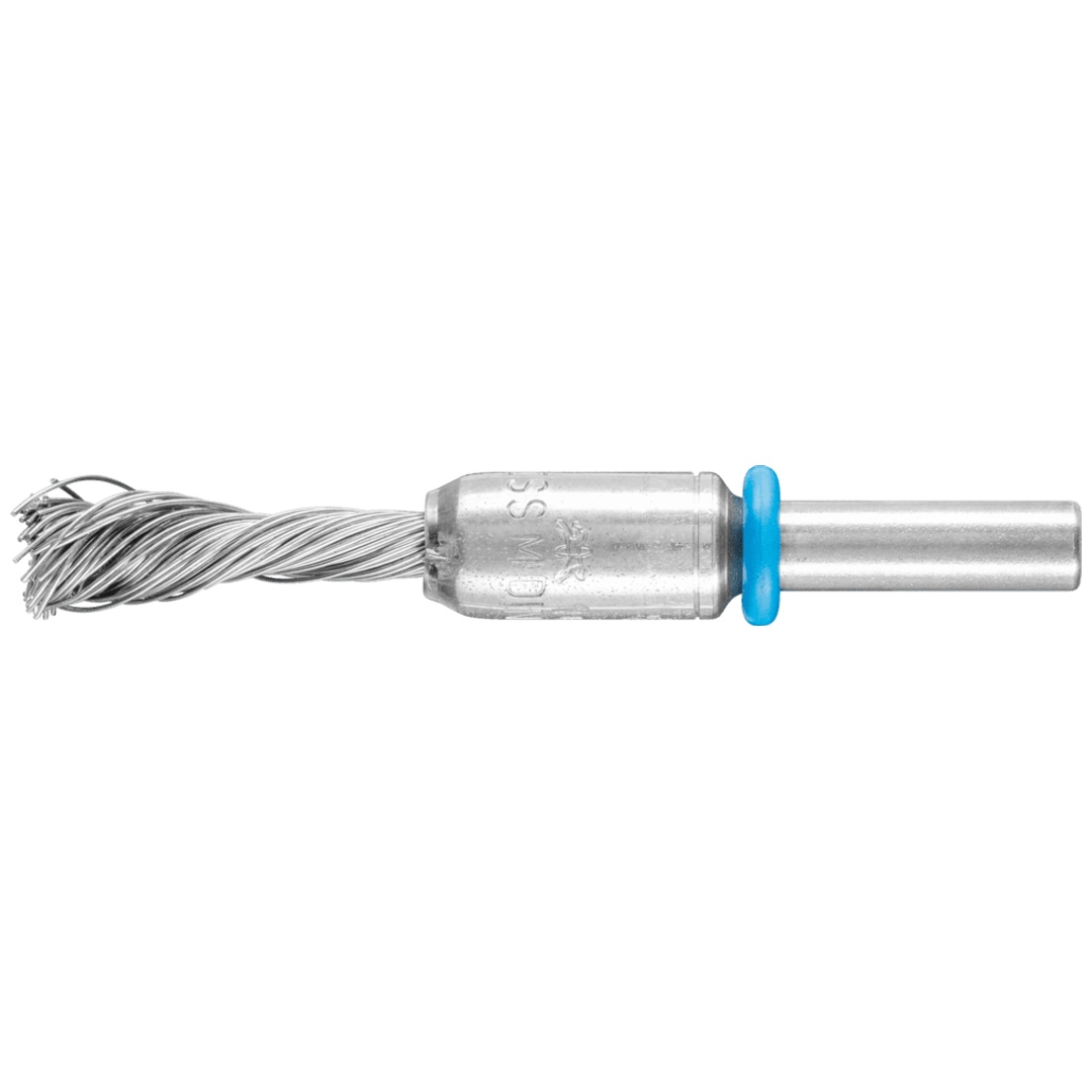 PFERD TOOLS SINGLETWIST INOX-TOTAL Pinselbürste gezopft PBGSIT Ø10mm Schaft-Ø6 mm Edelstahl-Draht-Ø0,35