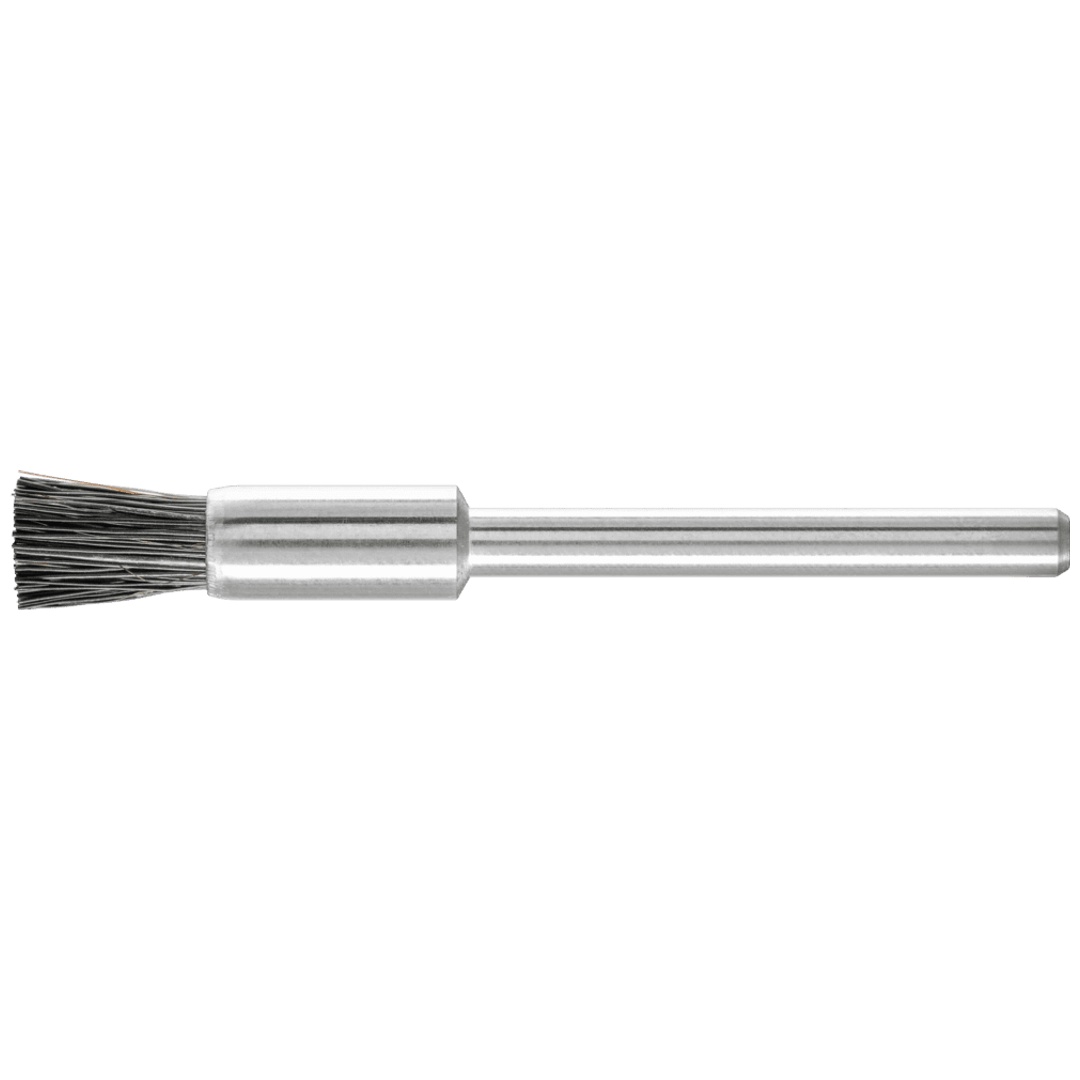 PFERD TOOLS Miniatur-Pinselbürste PBU Ø5 mm Schaft-Ø3 mm schwarze Schweineborste