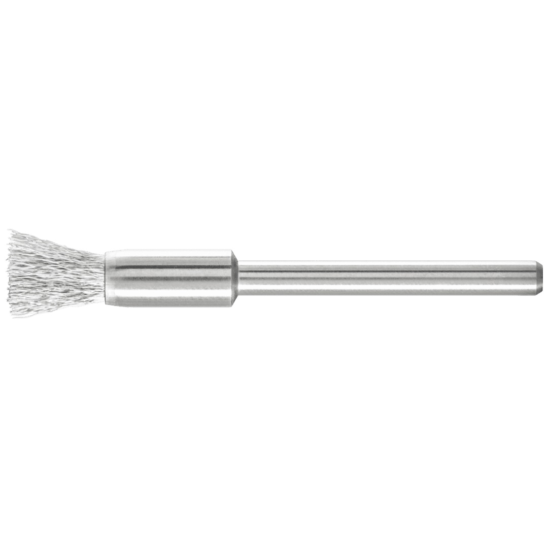 PFERD TOOLS Miniatur-Pinselbürste PBU Ø5 mm Schaft-Ø3 mm Stahl-Draht-Ø0,10
